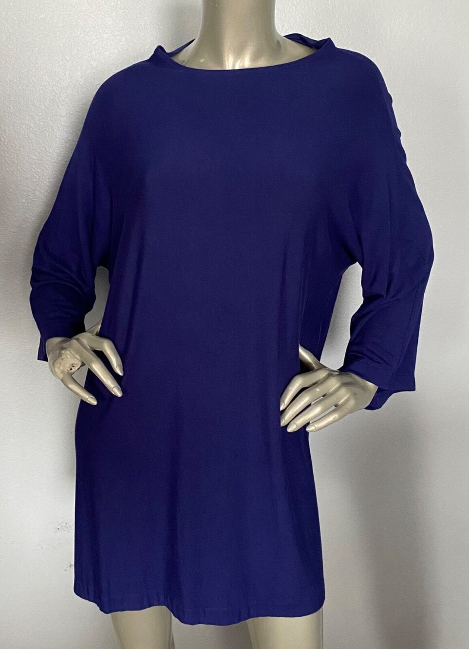 Bryn Walker Nwt Adria French Terry Knit Boat Neck 3/4 Sleeve Ursa Tunic Top XL